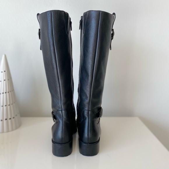 🎉🎉 Host Pick🎉🎊Cole Haan Black Leather Boots, 6B  Host Pick “Together We Posh - Picture 4 of 5
